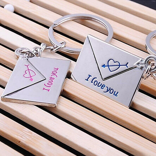 Lover's Envelope Keyrings