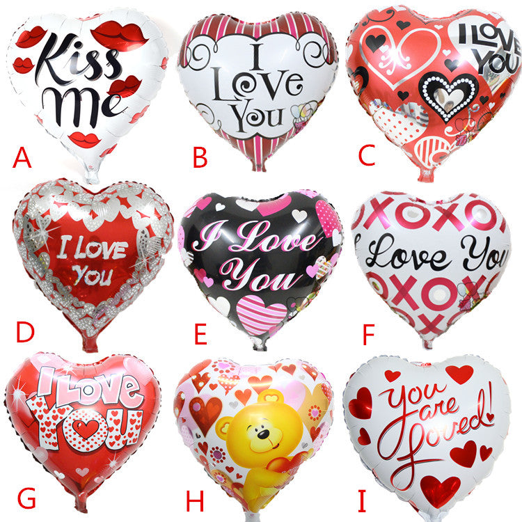 18'' Romantic Heart Shape Balloon