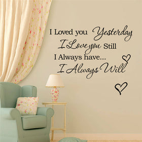 Love Warm Quote Wall Decal