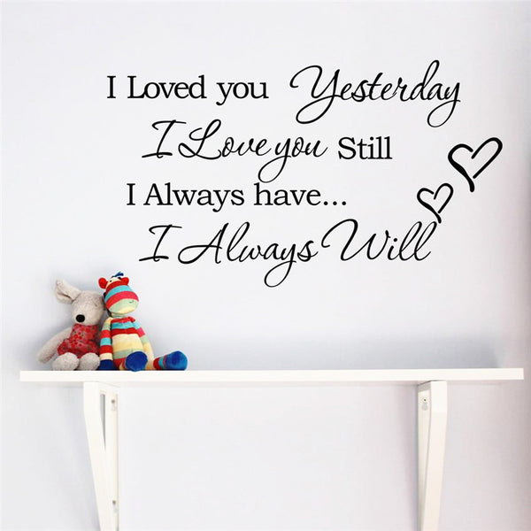Love Warm Quote Wall Decal