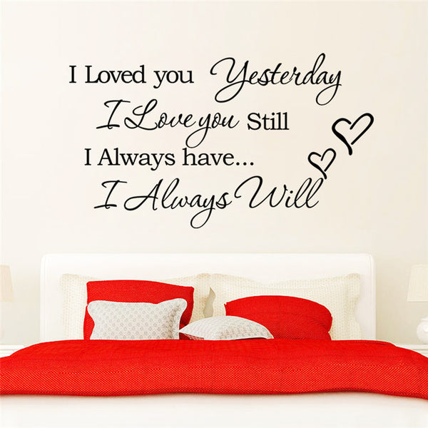 Love Warm Quote Wall Decal