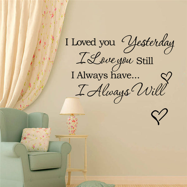 Love Warm Quote Wall Decal