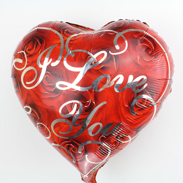 Lovely Red Roses I Love You Balloon