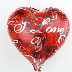 Lovely Red Roses I Love You Balloon