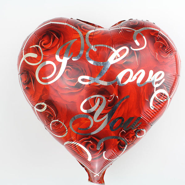 Lovely Red Roses I Love You Balloon