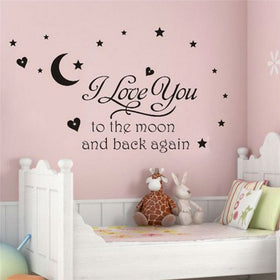 Romantic Starry Night Wall Decal