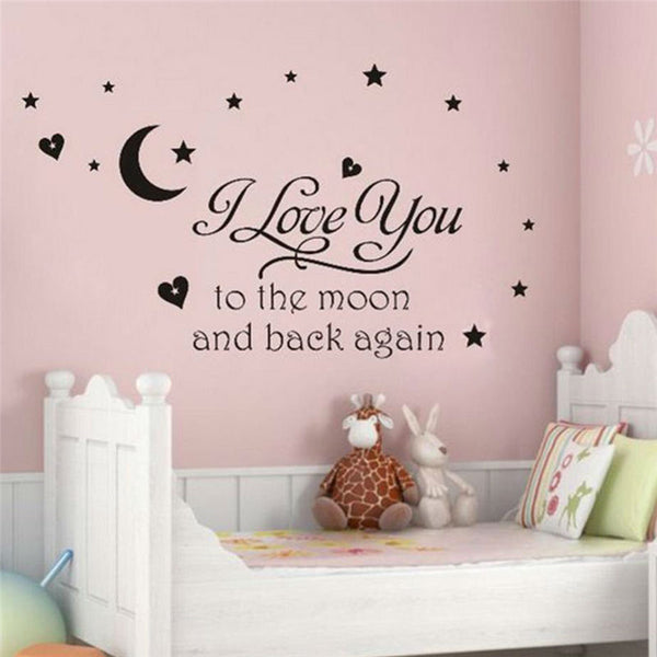 Romantic Starry Night Wall Decal